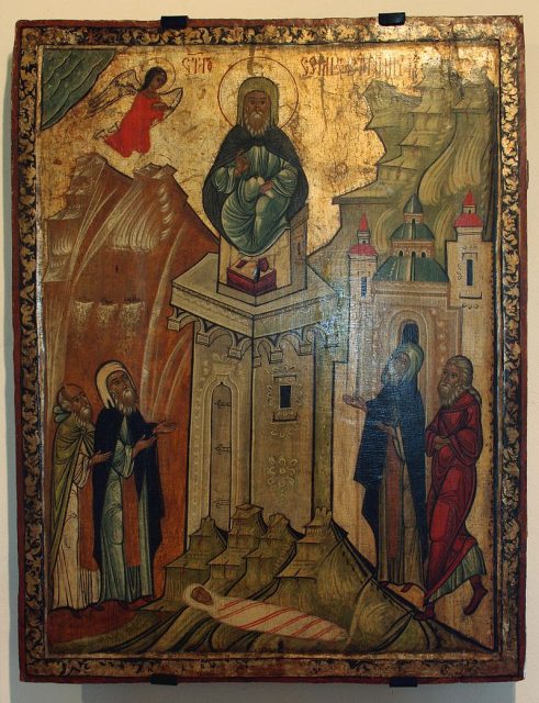 https://pl.wikipedia.org/wiki/Symeon_S%C5%82upnik_Starszy#/media/Plik:MHS_Szymon_Slupnik_XVI_w_Kostarowce_p.jpg